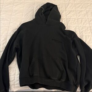 Essentials Charcoal Hoodie Sweater